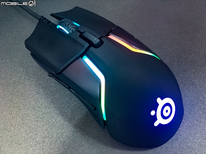 8砝碼細緻配重、雙光學真實軌跡 SteelSeries Rival 600 開箱試用！