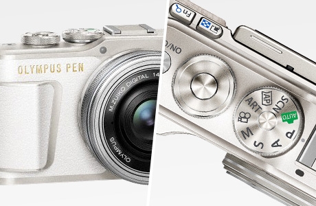 OLYMPUS PEN E-PL9機頂配有指令轉盤與拍攝模式轉盤 OLYMPUS PEN E-PL9機頂配有指令轉盤與拍攝模式轉盤