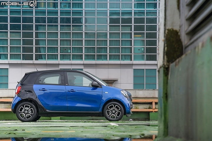 科技概念擴充智慧性能 smart forfour 66KW Passion