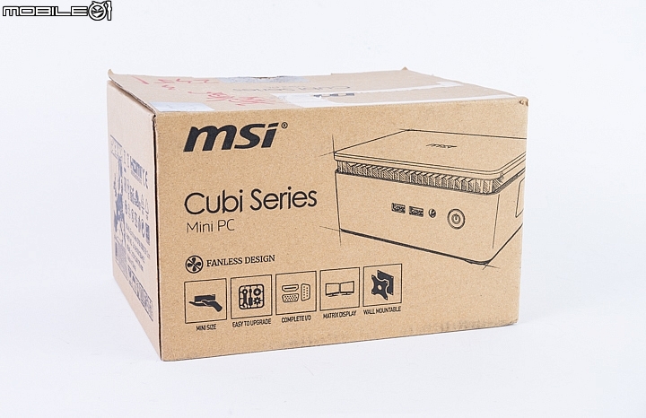 無風扇靜音設計 微星msi Cubi3 Silent迷你電腦試用