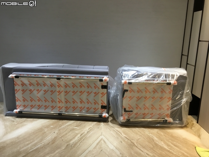 新家的歐得葆沙發...開箱
