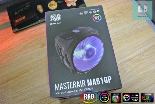 酷碼 MASTERAIR MA610P 散熱器 輕開箱