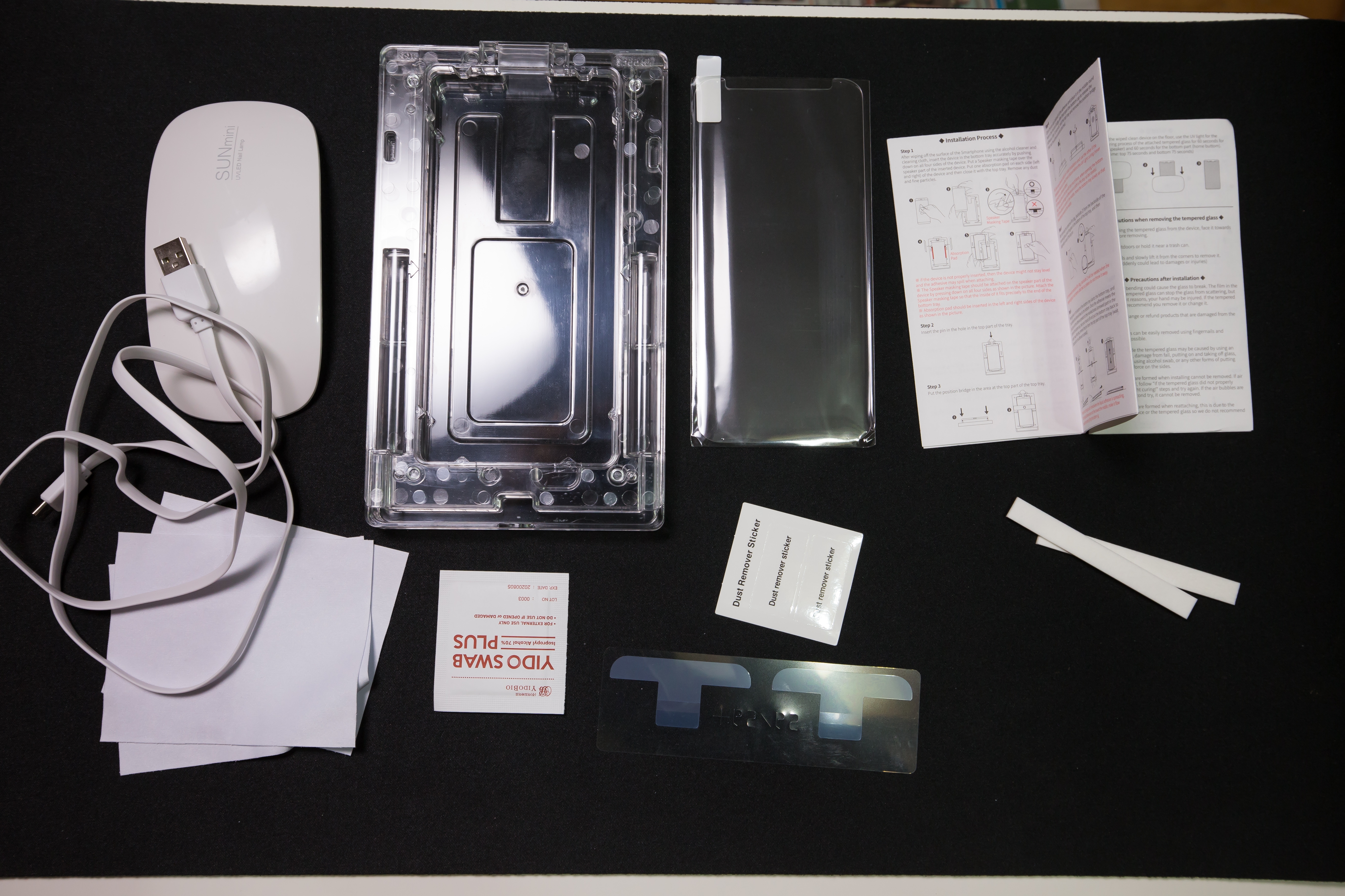 自己貼S9+全膠鋼化玻璃貼分享 (可裝UAG.原廠殼