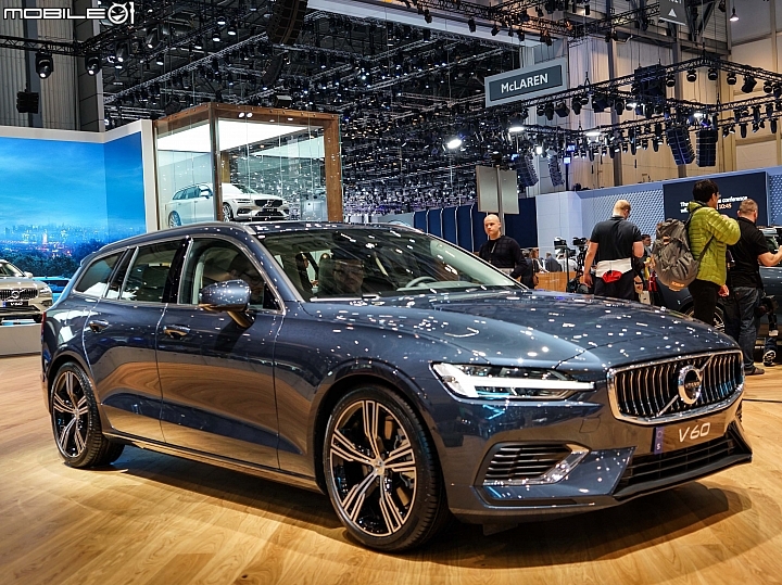 【日內瓦車展】不只是顏值高而已，Volvo新一代V60實車搶先看！