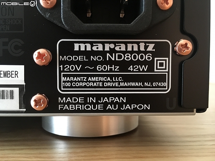 美規 Marantz ND8006 千里來相伴