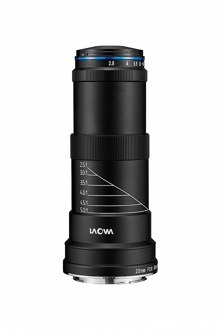 Venus Optics Laowa 25mm f/2.8 2.5-5x Ultra Macro鏡頭 Venus Optics Laowa 25mm f/2.8 2.5-5x Ultra Macro鏡頭