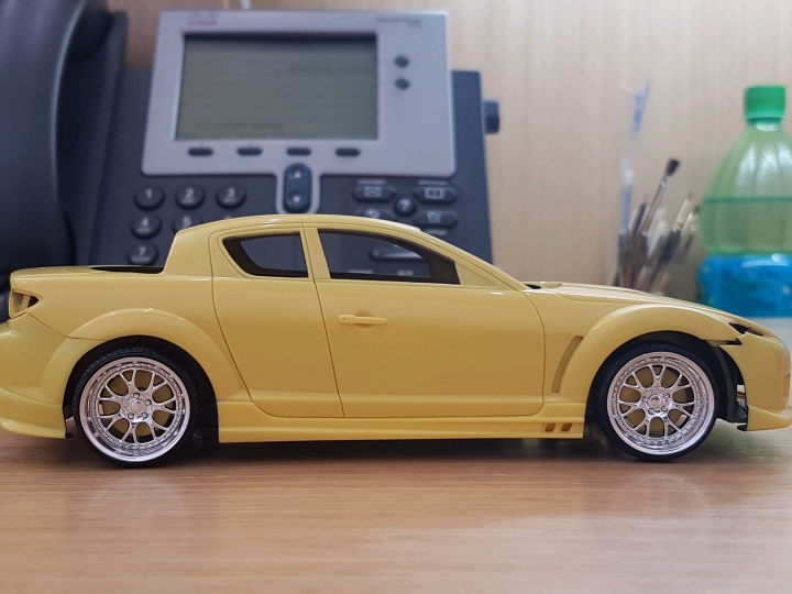 FUJIMI 富士美 AMEMIYA u RX-8 ENKEI by GReddy 1/24