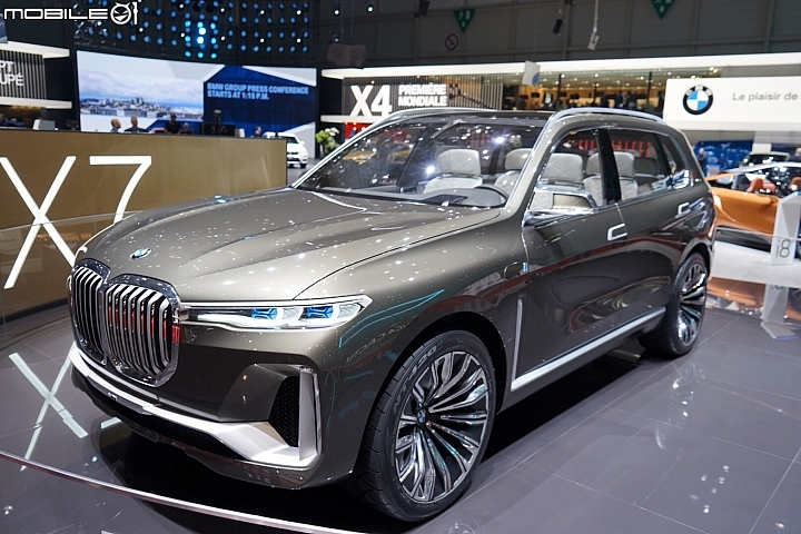 【日內瓦車展】德意志七人SUV巨獸，BMW X7 iPerformance Concept直擊