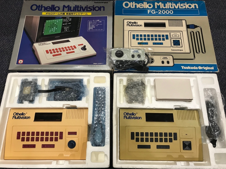旅外宅男的電玩收藏展 (3) 舊世代SEGA 8 bit 主機介紹 Othello Multivision (オセロマルチビジョン) FG-1000 / FG-2000