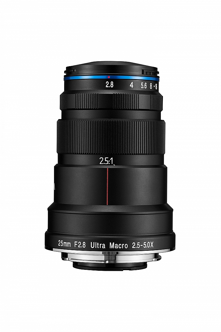 Venus Optics Laowa 25mm f/2.8 2.5-5x Ultra Macro鏡頭 Venus Optics Laowa 25mm f/2.8 2.5-5x Ultra Macro鏡頭