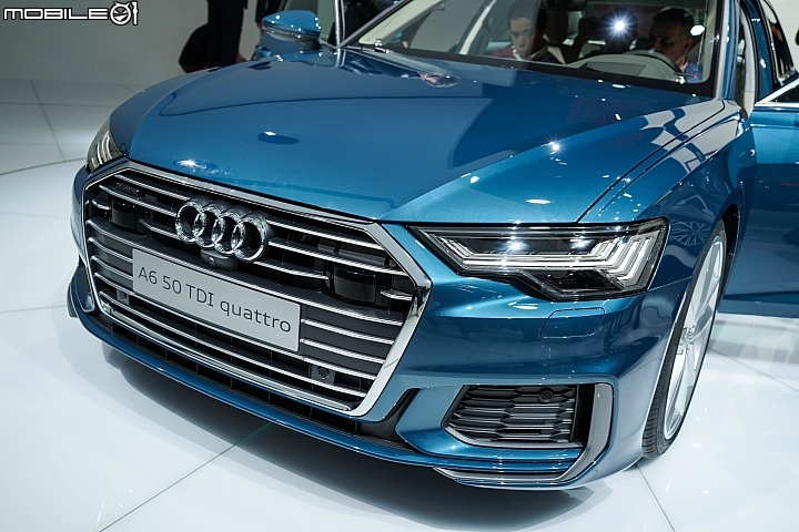 【日內瓦車展】戰力徹底強化！大改款Audi A6實車帥氣登場！