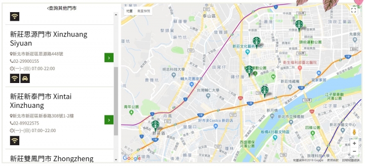 原來新莊只有五家星巴克啊,難怪要特別拿出來說