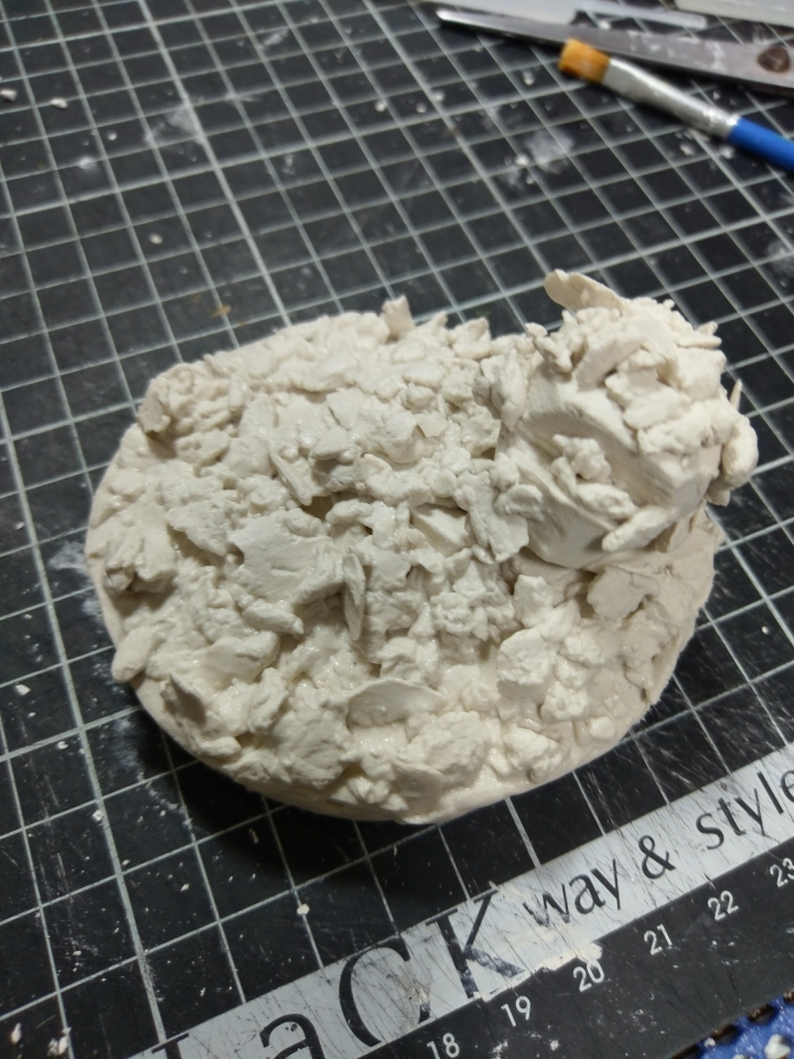 石粉黏土手做異形 圖多慎入