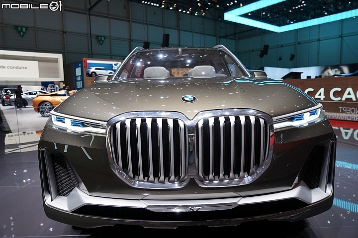 【日內瓦車展】德意志七人SUV巨獸，BMW X7 iPerformance Concept直擊