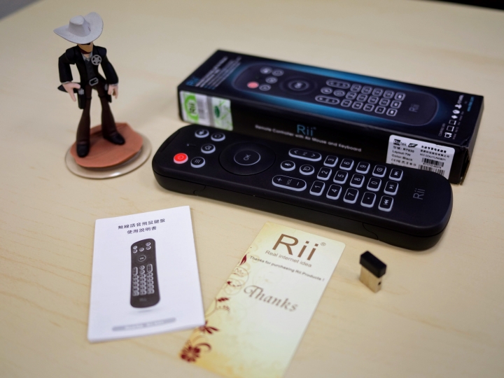 【電視盒與 Android TV 的好夥伴】 Rii MX6 Android 電視盒智慧遙控 開箱評測