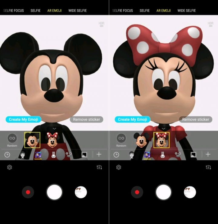如何在Galaxy S9上安裝Mickey Mouse和Minnie Mouse AR Emoji
