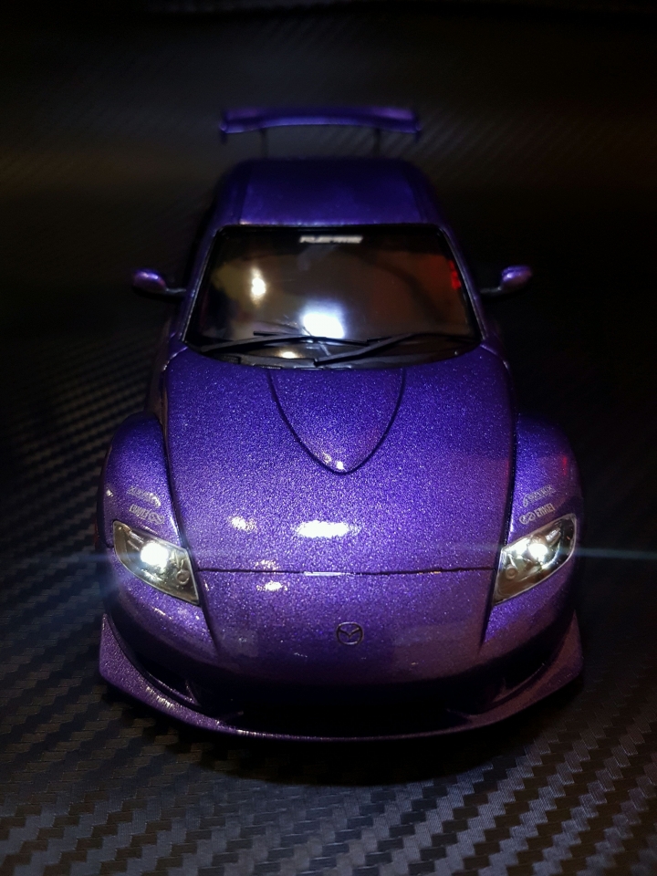 FUJIMI 富士美 AMEMIYA u RX-8 ENKEI by GReddy 1/24