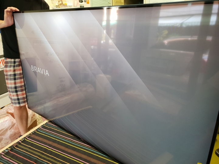 【賭上人品的一淘 美國篇】空運來台 SONY 65X930E 心臟大顆開箱分享