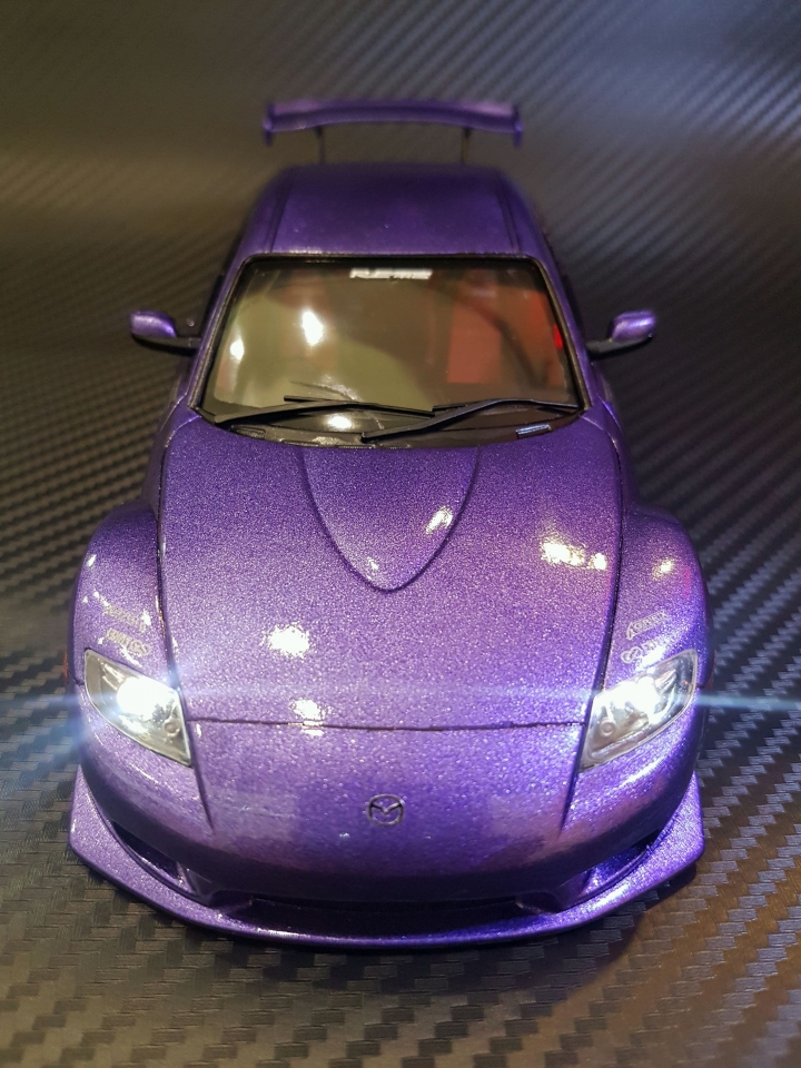 FUJIMI 富士美 AMEMIYA u RX-8 ENKEI by GReddy 1/24