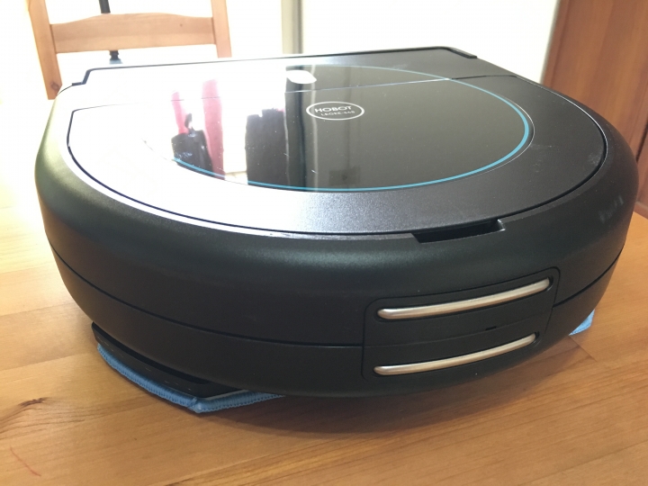 【開箱】仿手拖的HOBOT玻妞吸擦噴拖掃拖機器人(LEGEE-668)
