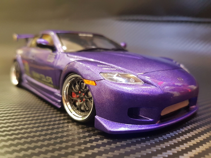 FUJIMI 富士美 AMEMIYA u RX-8 ENKEI by GReddy 1/24