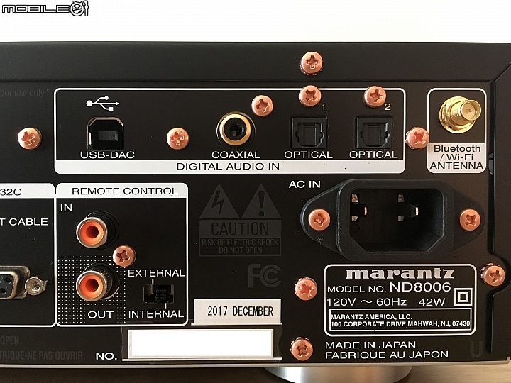 美規 Marantz ND8006 千里來相伴