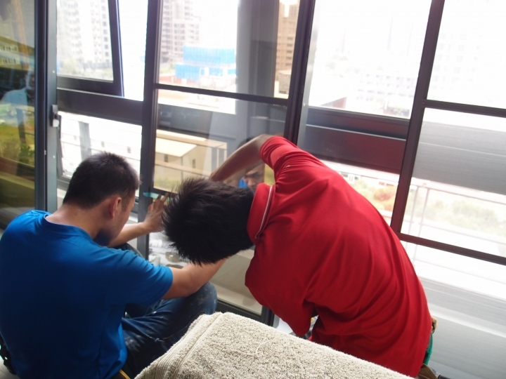 育璽 雙中空懸膜節能玻璃 安裝經驗分享 (圖多)