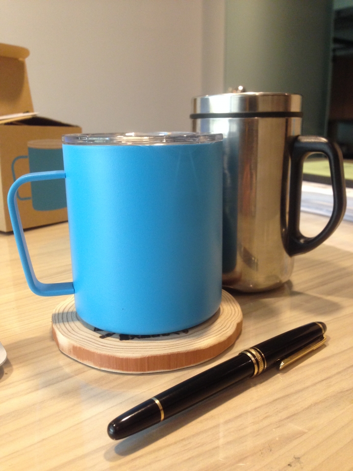 blue bottle travel mug開箱