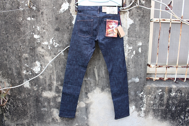 【開箱實穿分享】N&F 裸女 快打旋風(街頭霸王)隆 Ryu Hadoken Selvedge.Naked & Famous x street fighter2