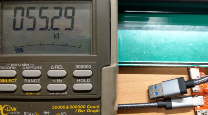 認識USB-C介面的Rp阻抗定義及實際測量