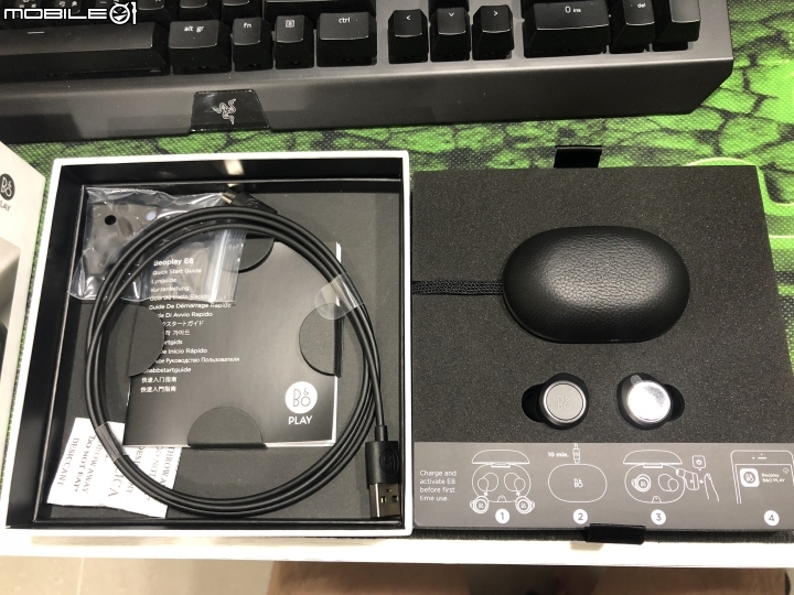 最時尚的真.無線耳機 B&O E8 開箱 -