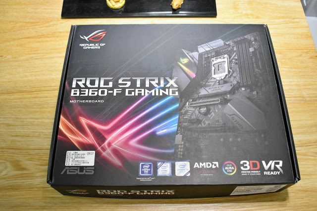ASUS ROG STRIX B360-F GAMING主機板 輕開箱~