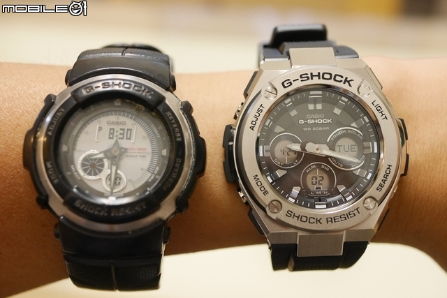 [開箱] 平價的不鏽鋼質感 G-SHOCK GST-S310-1A