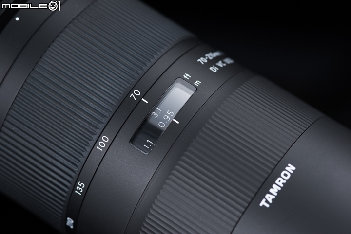 Tamron 70-210mm f/4 Di VC USD (A034),對焦距離 Tamron 70-210mm f/4 Di VC USD (A034),對焦距離