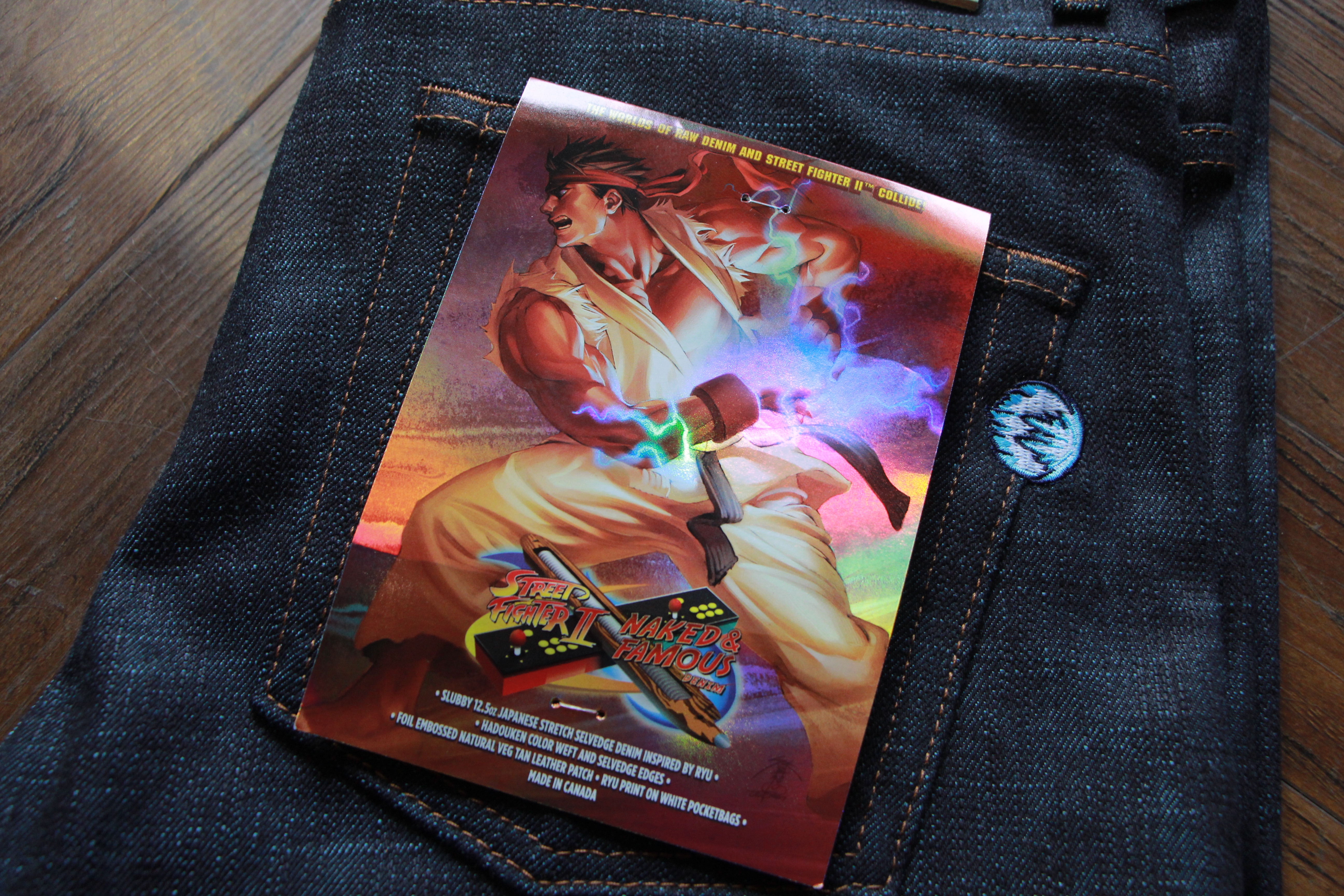 【五連開】 Naked and Famous x 快打旋風 童年的紙飛機 Street Fighter