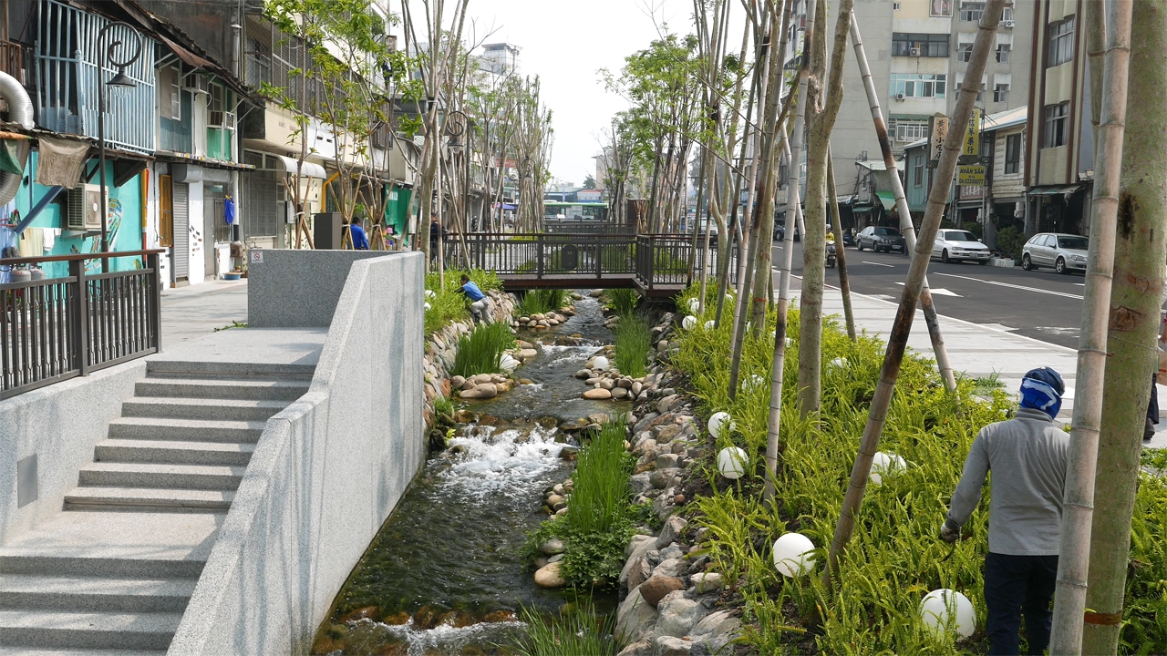 台中綠川水岸廊道一遊