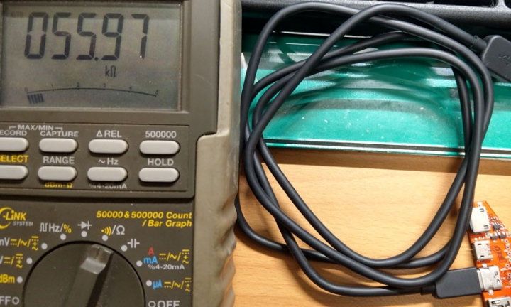 認識USB-C介面的Rp阻抗定義及實際測量