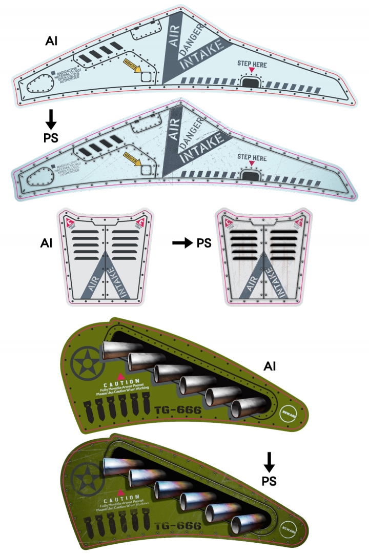 Shark Vancore 彩繪上身