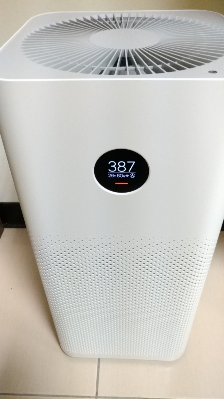 小米空氣淨化器2S 二手煙實測pm2.5