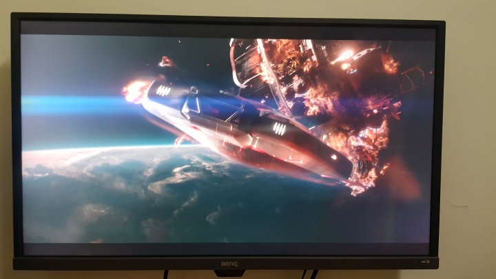 BenQ ew3270u 大電視換小螢幕 保護眼睛衝一台