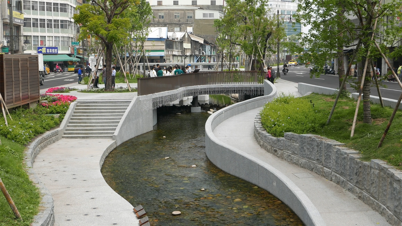 台中綠川水岸廊道一遊