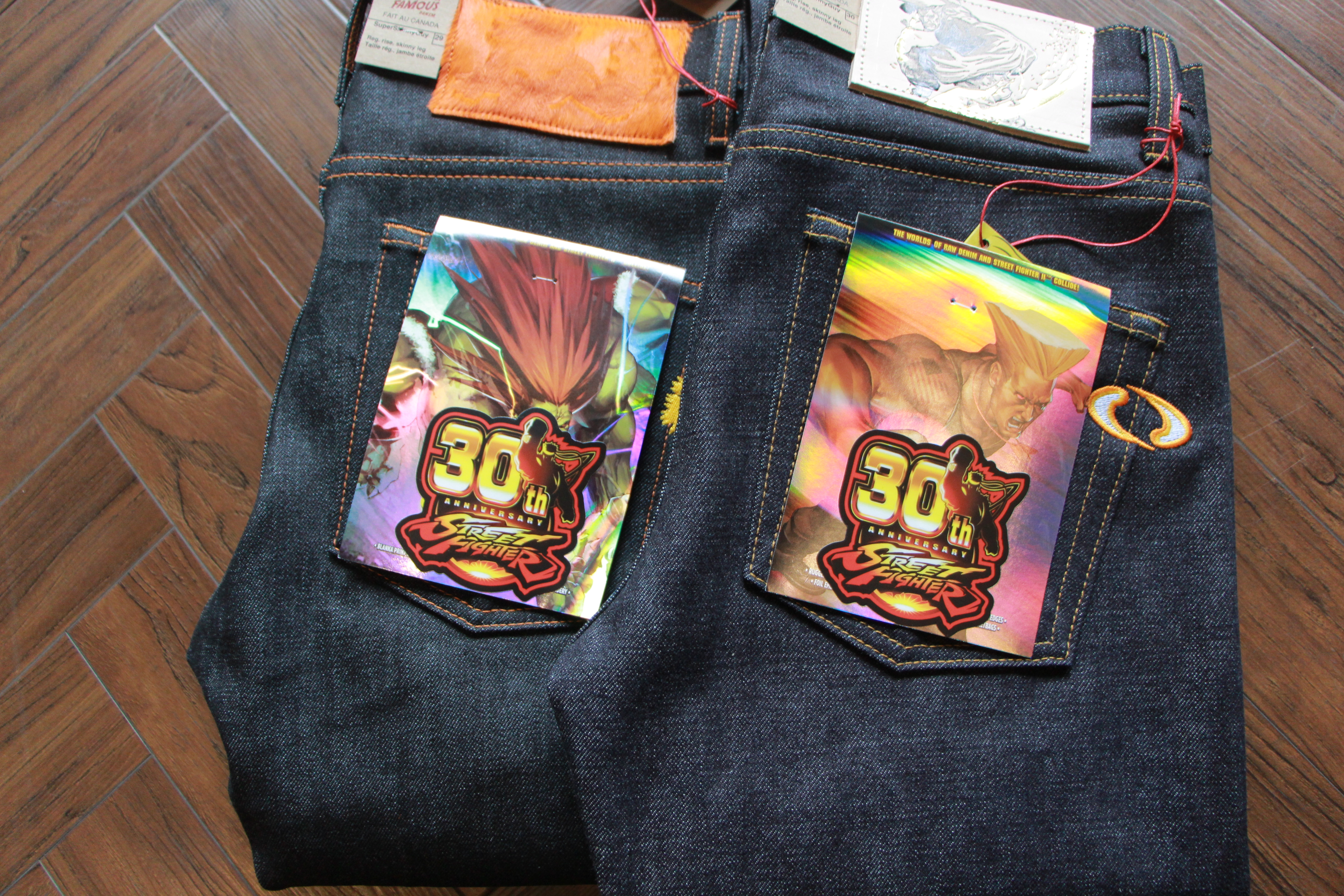 【五連開】 Naked and Famous x 快打旋風 童年的紙飛機 Street Fighter