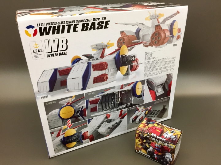 GUNDAM CONVERGE WHITE BASE白色基地