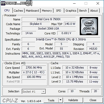 Core i9 7900X 小石頭 X299 EXTREME4 升級簡單開箱