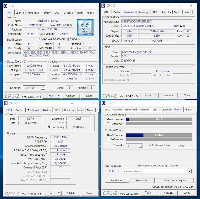 ASUS ROG STRIX B360-F GAMING主機板 輕開箱~
