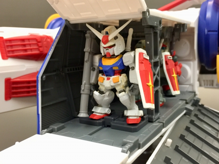 GUNDAM CONVERGE WHITE BASE白色基地