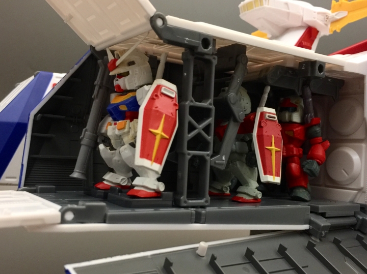 GUNDAM CONVERGE WHITE BASE白色基地