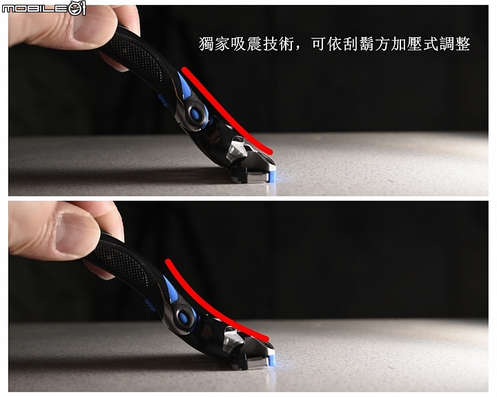 渣男的剋星。舒適水次元5辨型刮鬍刀