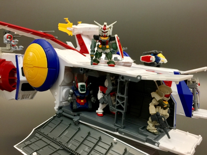 GUNDAM CONVERGE WHITE BASE白色基地