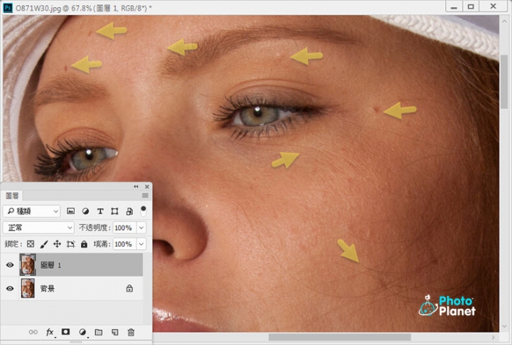 【Photoshop 教學】膚況大升級!完美保留皮膚紋理的快速精修技巧